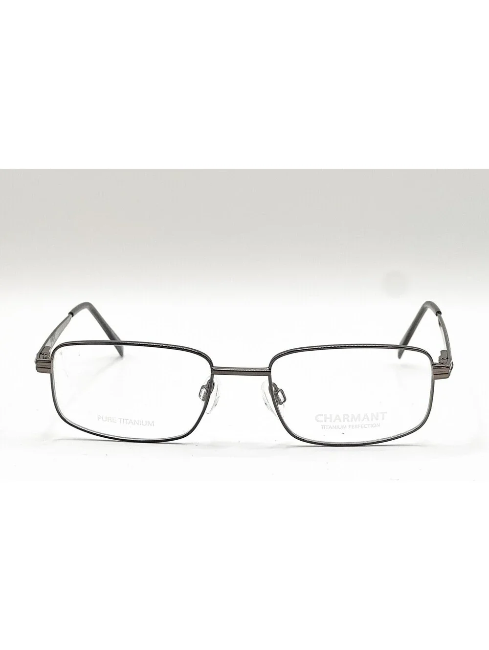 Charmant CH10782 GR Gray Rectangle Authentic Eyeglass Frames 53-18-140